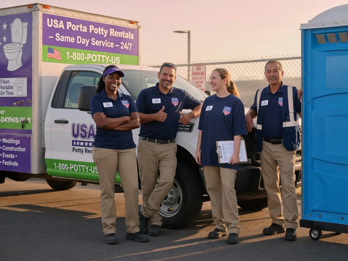 Porta Potty Rental company in Benson, IL