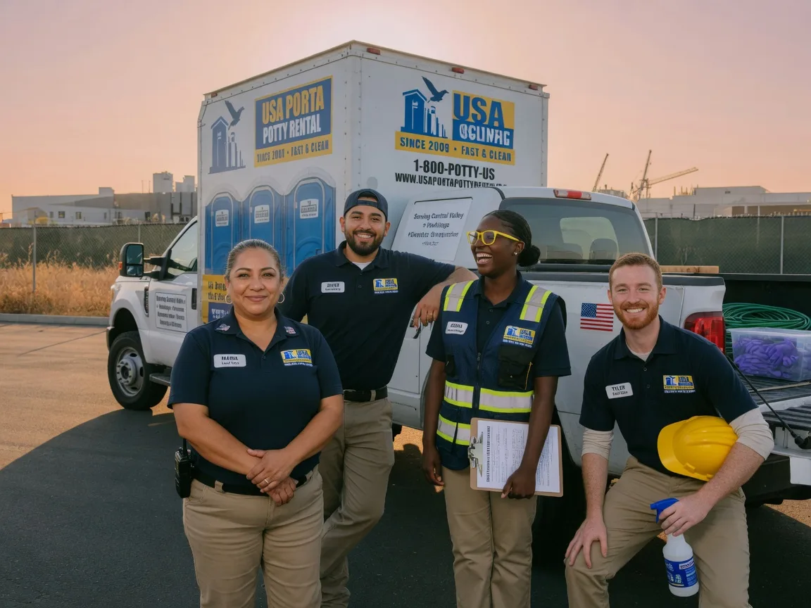 Portable Toilet Rental company in Benson, IL